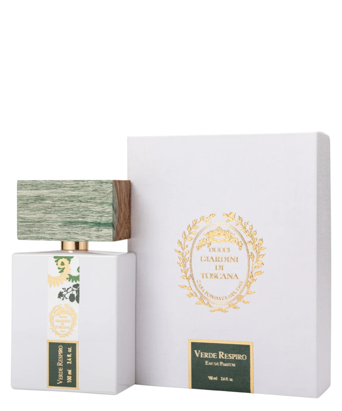 GIARDINI DI TOSCANA Profumo Verde Respiro 100 ml - Unisex Fragranza Aromatica