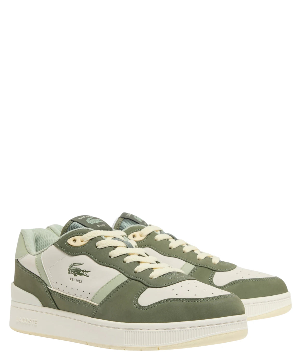 Sneaker Lacoste T-Clip Uomo in camoscio