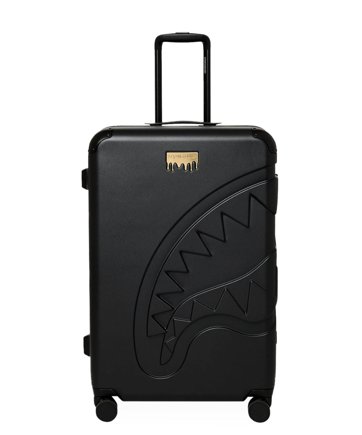 Sprayground Gold Brick Lux Large Hard Luggage
