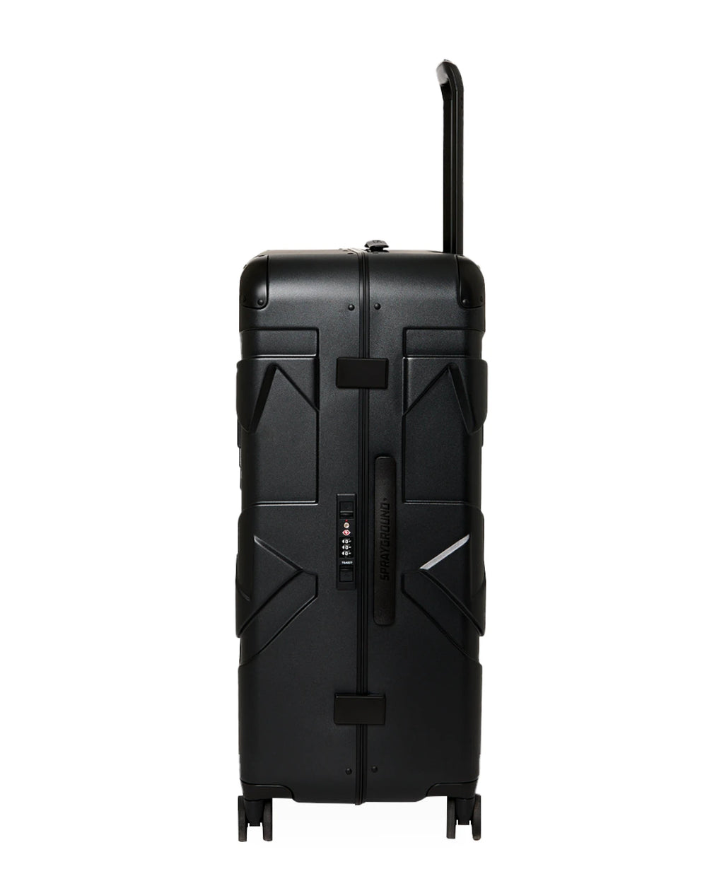 Sprayground Gold Brick Lux Large Hard Luggage