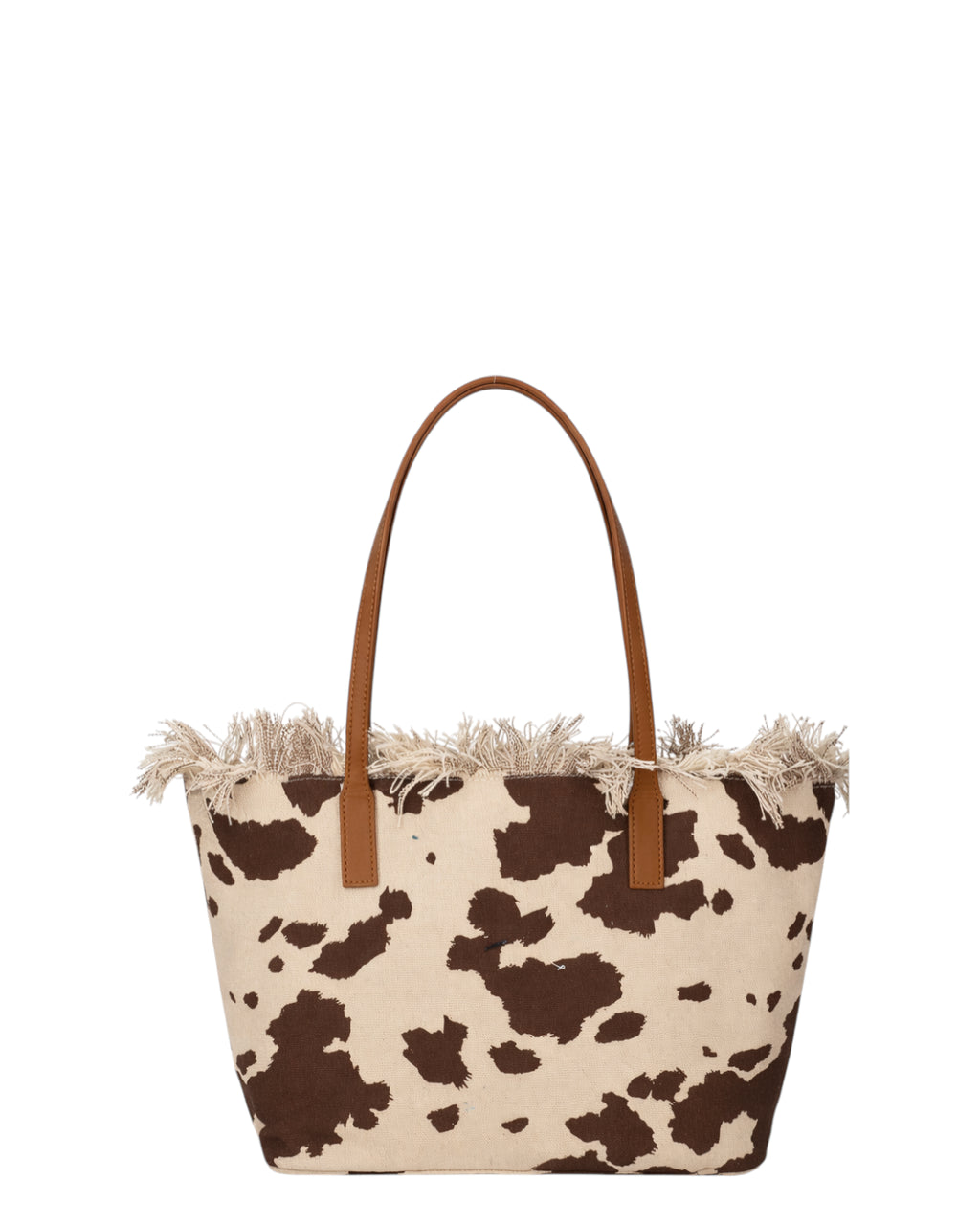 Borsa City Medium MC2 Saint Barth in canvas leopard