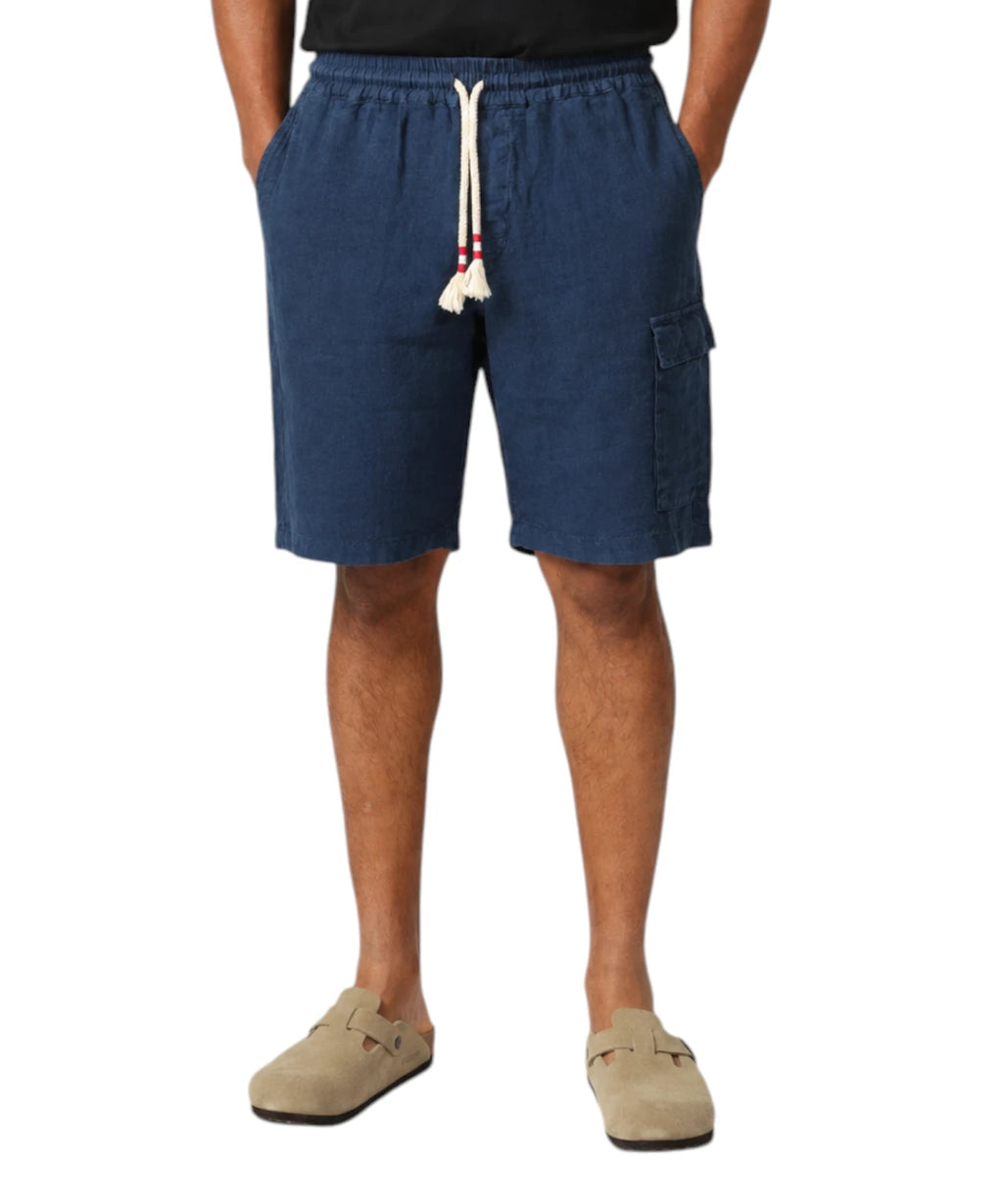 Bermuda Marseille Uomo MC2 Saint Barth in Lino