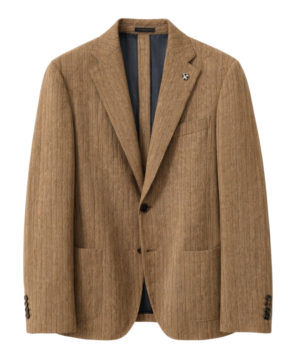 Giacca Lardini in Maglia a Trecce
