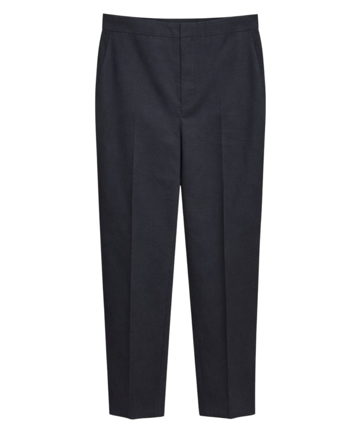 Pantaloni Eleganti Blubianco con Piega Centrale