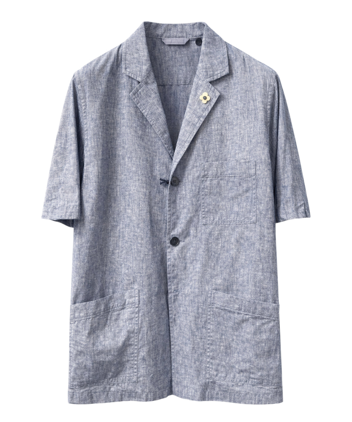Giacca Lardini mezza manica in tessuto leggero