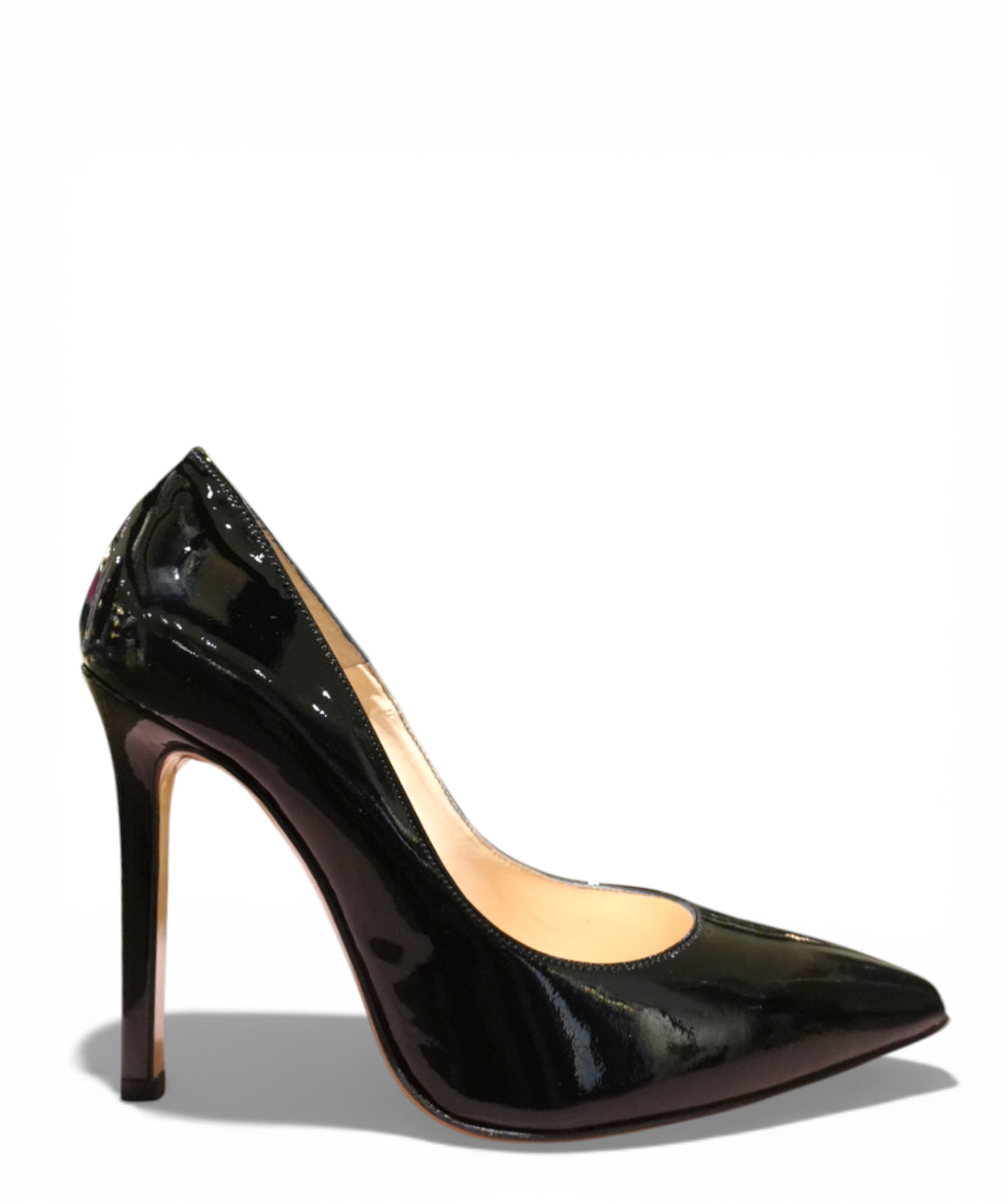 Décolleté Donna Pelle Verniciata Tacco 9 cm Giusy Flux