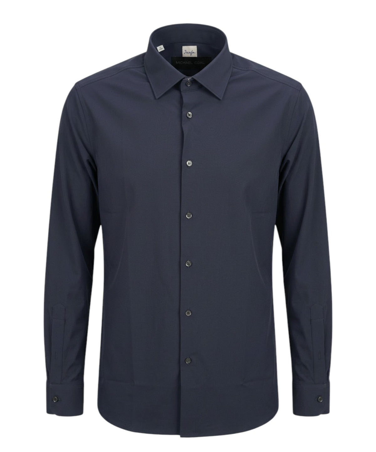 Camicia Uomo Blu Stretch Ingram in Nylon Elegante