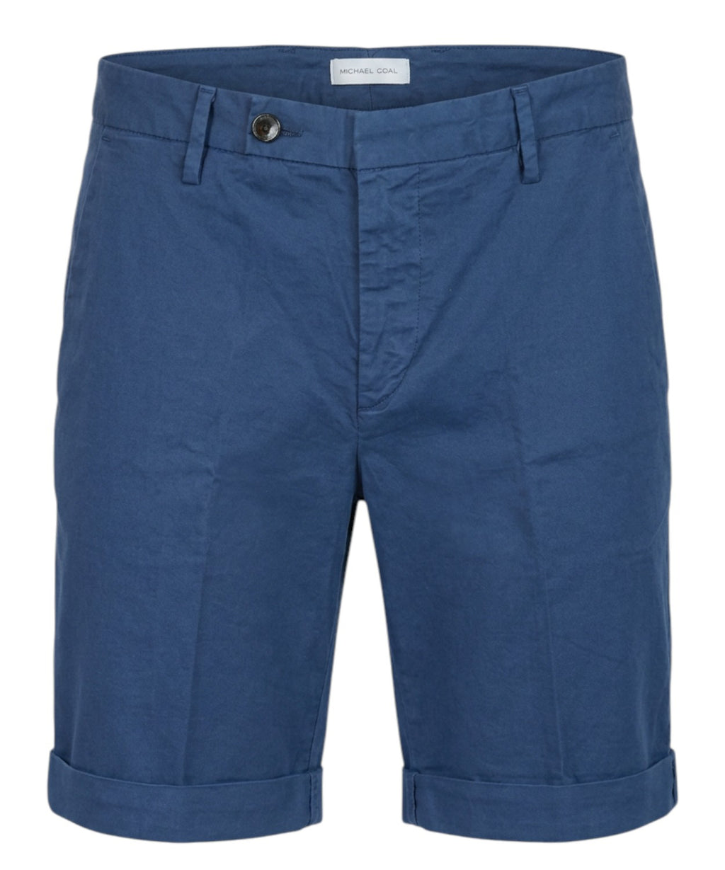 Bermuda Uomo Michael Coal in Cotone Pima Stretch