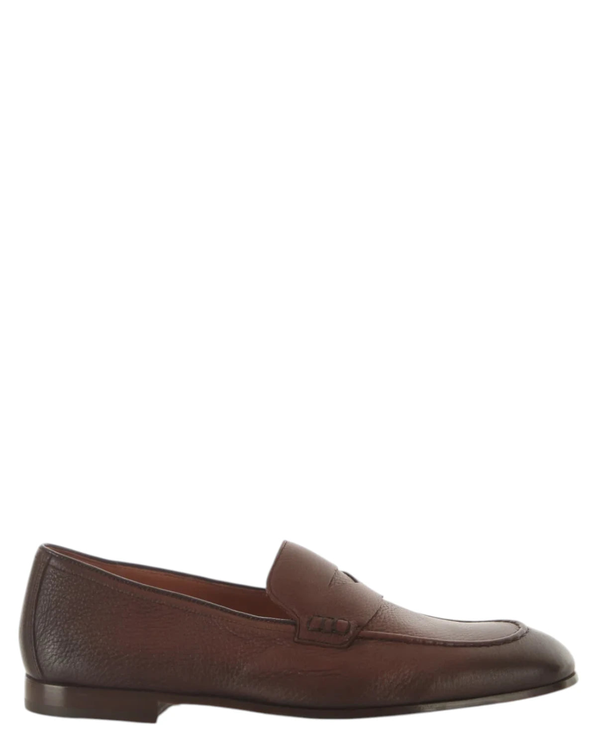 Doucal'S Mocassini Penny Uomo Pelle Martellata – Eleganti Made in Italy