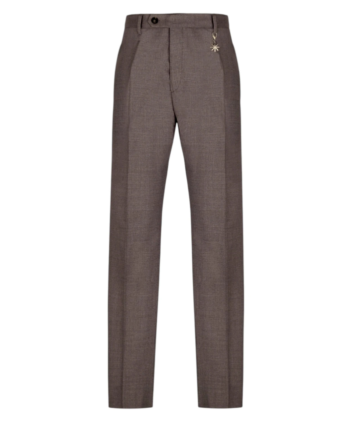 MANUEL RITZ Pantalone Uomo Slim Fit in Fresco Lana