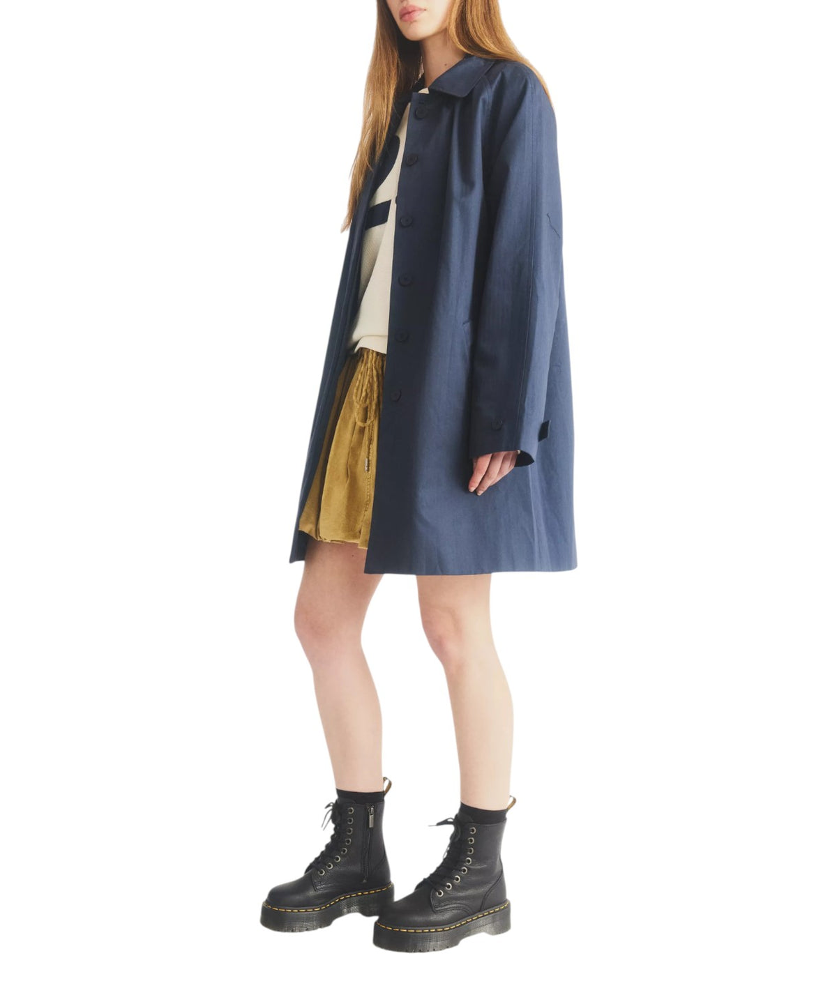 Dr. Martens Stivali platform JADON 3 in pelle pisa