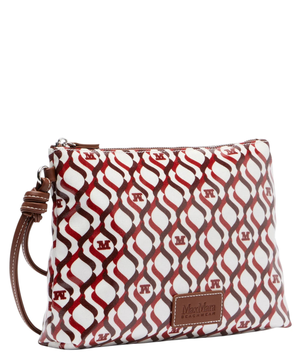 MAX MARA BEACHWEAR Pochette Max Mara Tazzina Small in Canvas