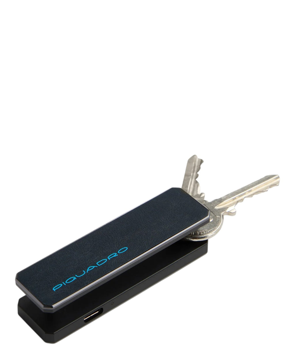 Portachiavi Personalizzabile in Pelle con Tracker