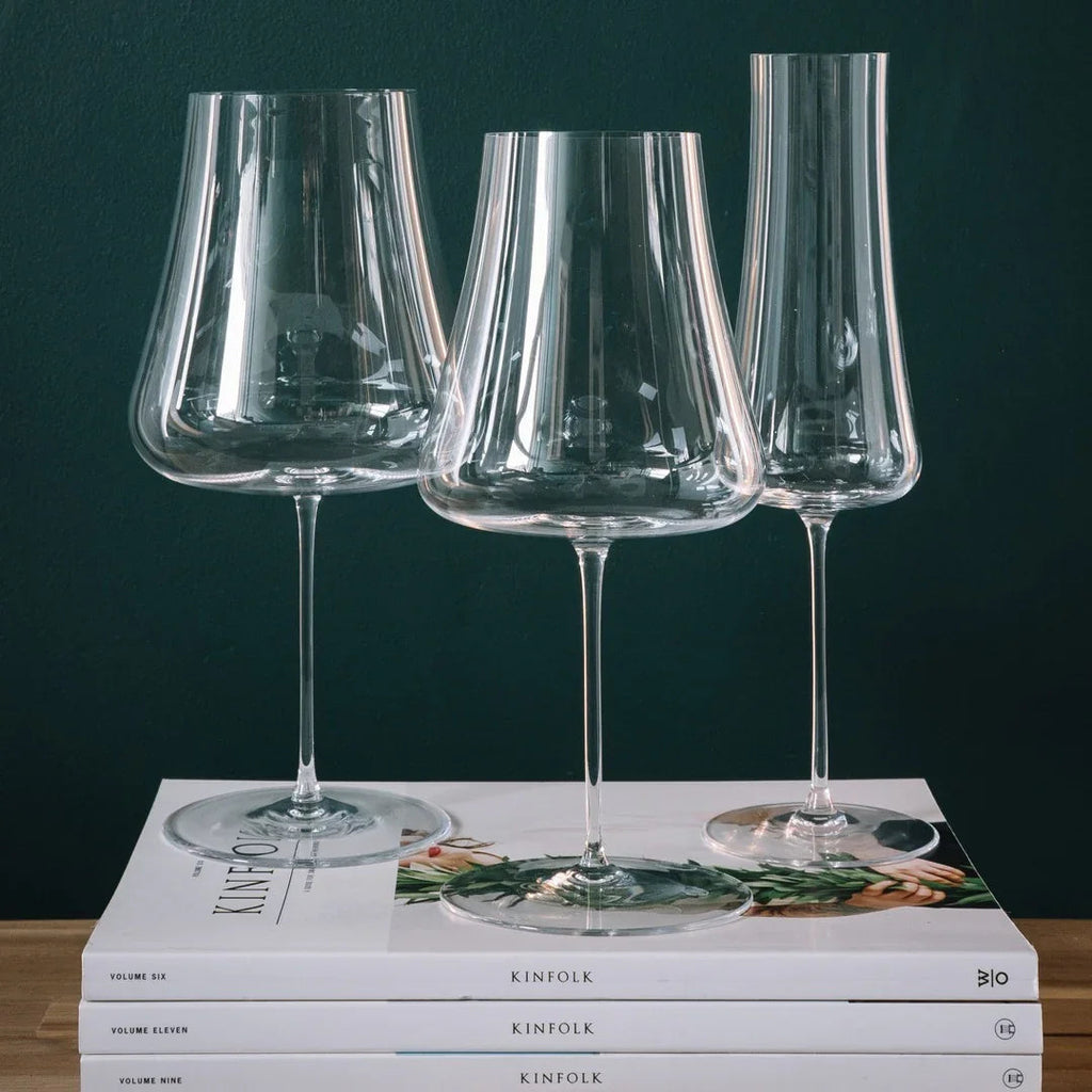 Set de 2 copas de champán Stem Zero Volcano