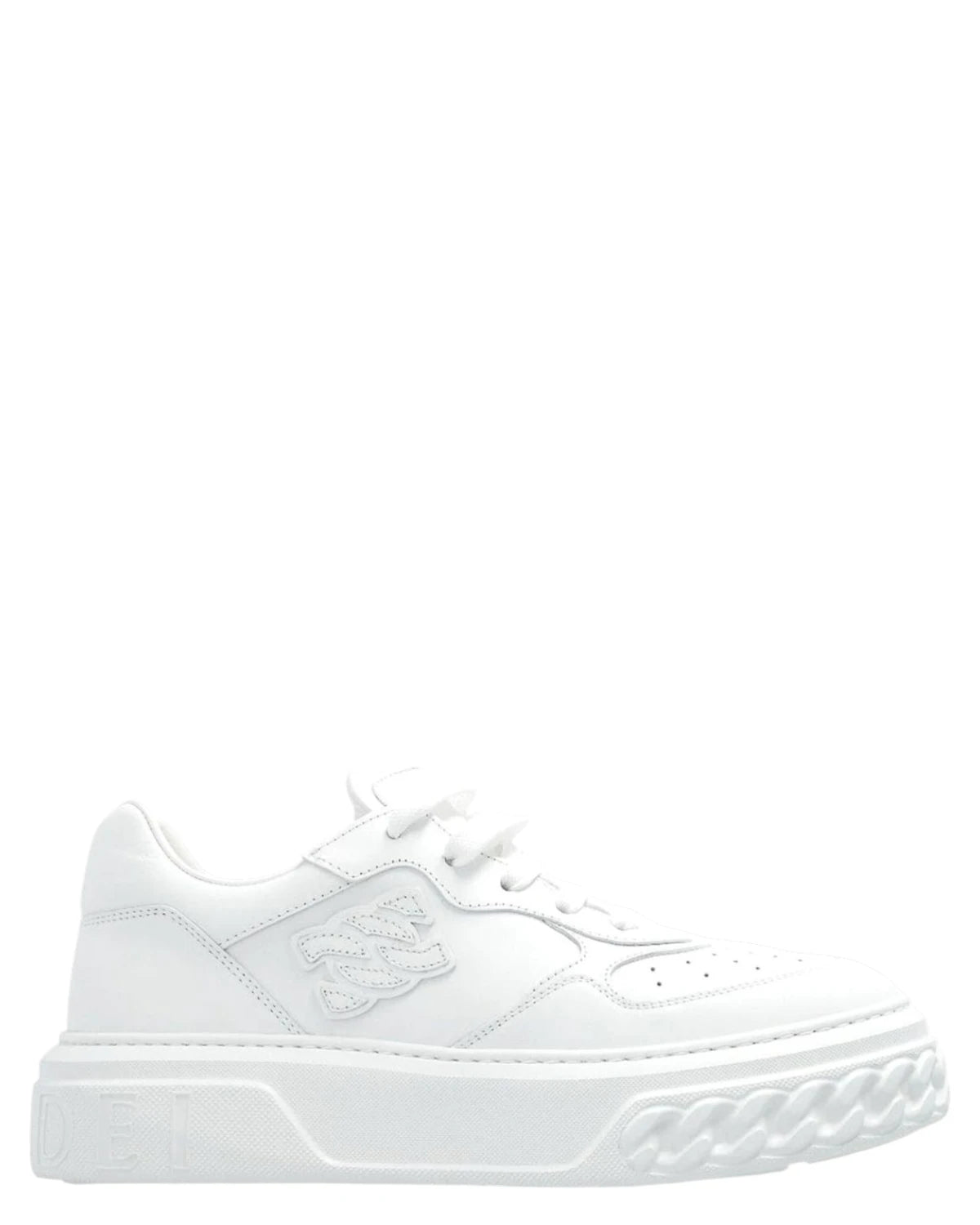 Casadei Sneakers Off Road bianche donna con suola platform