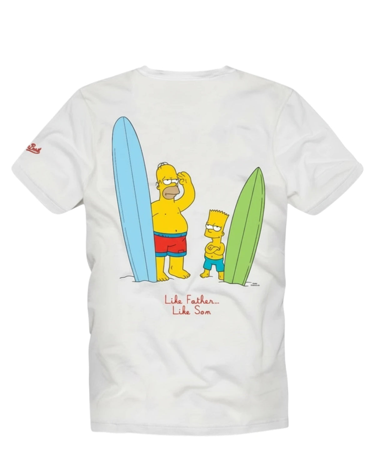 T-shirt Portland uomo MC2 Saint Barth con stampa Simpson