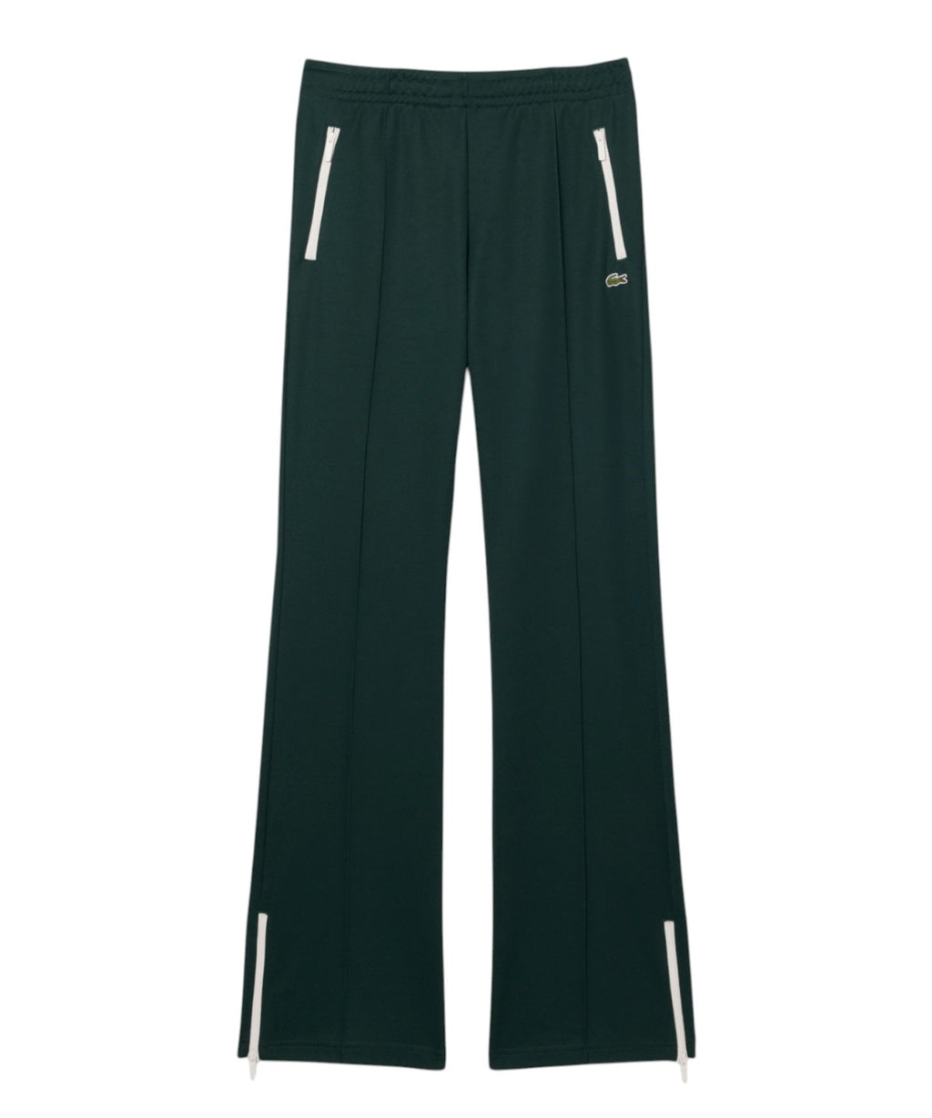 Pantaloni Donna Lacoste Svasati con Pieghe