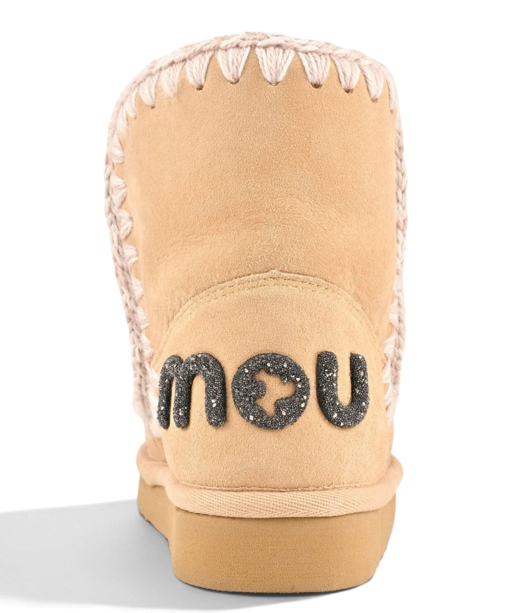 Stivali Donna Mou Eskimo 18 Glitter Logo in Montone
