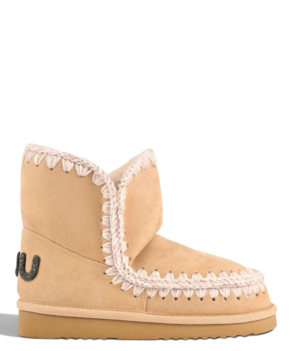 Stivali Donna Mou Eskimo 18 Glitter Logo in Montone